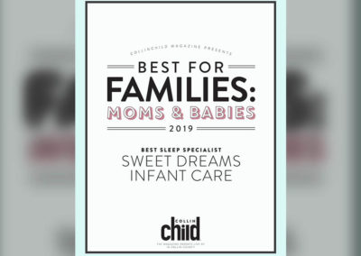 Sweet Dreams Infant Care Awards